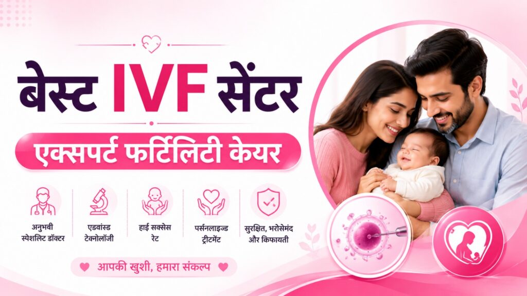 बेस्ट IVF सेंटर एक्सपर्ट फर्टिलिटी केयर